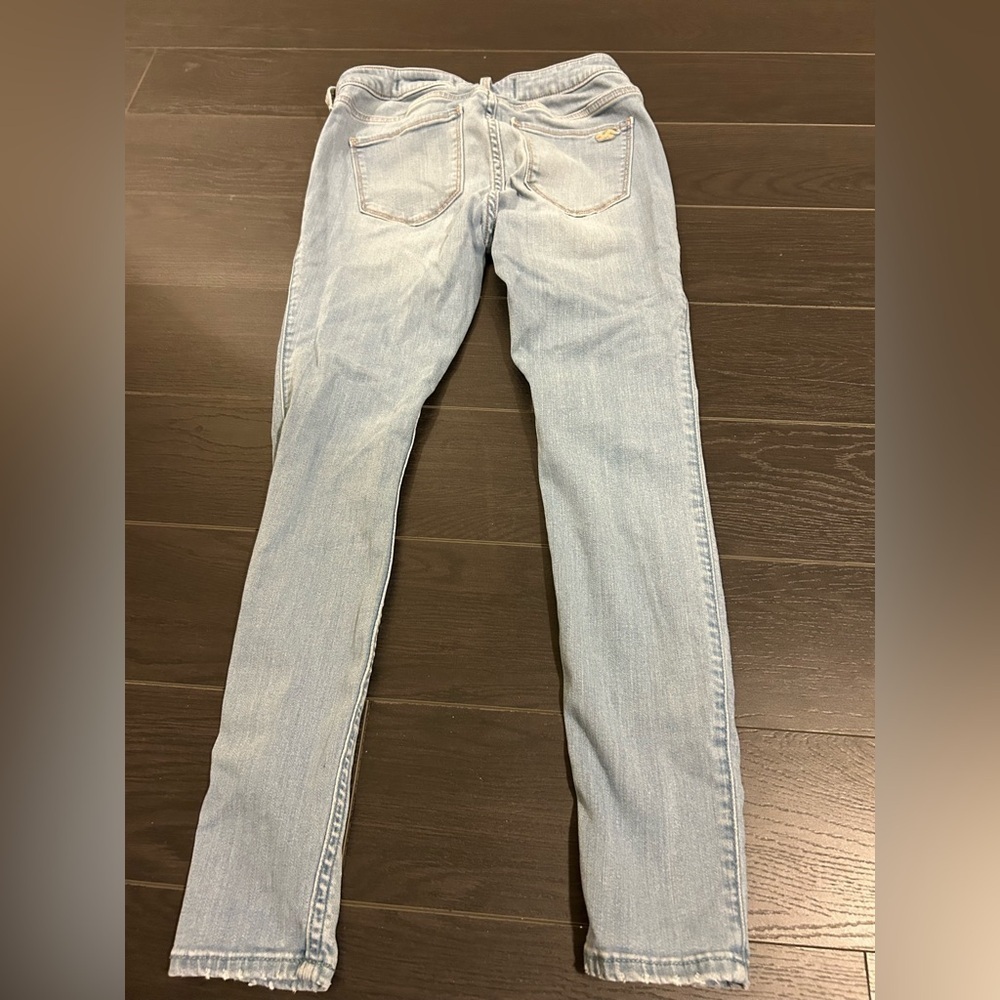Hollister Low-Rise Jean Leggings | Light Wash | W28 L26 - Picture 3 of 5